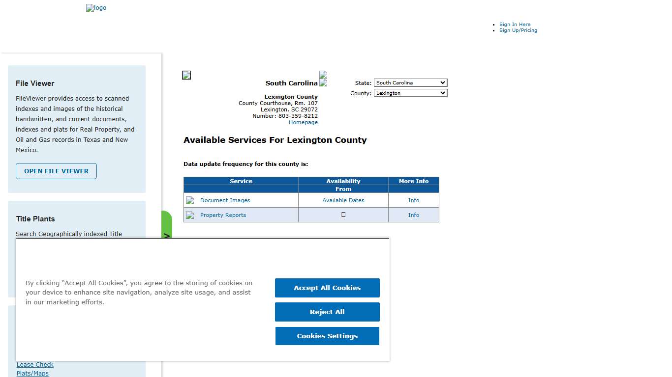 Search Lexington County Public Property Records Online CourthouseDirect.com
